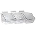 Southern Imperial Inc RPDMP-65575 "Visi-Bin" Slatwall Clear Dump Bin 7.5" (Pack of 10)