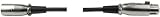 HOSA BLK MICROPHONE CABLE, 25ft.