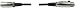 HOSA BLK MICROPHONE CABLE, 25ft.