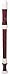 Musical Instruments : Yamaha Simulated Rosewood 300-Series 3-Piece F-Alto Recorder