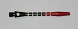 Two Tone Red Striped Shafts - 2 Sets (2BA Medium)