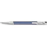 Caran D'ache Varius Chinablue, silver plated/rhodium coat .7mm Pencil - CA-4460019