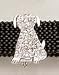 10kt White Gold Charm- DS1199