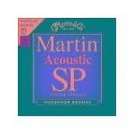 Martin MSP4100 SP Phosphor Bronze Acoustic Guitar Strings, Light 3 Pack