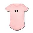 SID - Name Series - White, Blue or Pink Onesie / Baby T-shirt