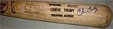 Chris Truby Autographed Game Used Baseball Bat (Astros)