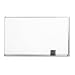 Premium Porcelain Magnetic Dry-Erase Marker Board, 5'x3', Aluminum Frame QRT2545