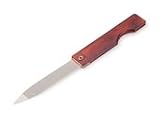 Pocket Nail File with brown handle. Made in Solingen, Germany