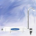 Crystal Quest CQ-CT-00124 Countertop Portable Water Filter -