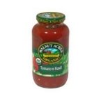 Organic Tomato & Basil Pasta Sauce - 25.5 Oz pack: 12 per case.