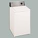 White 24 Washer w/ Brushed Aluminum Console