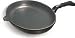 WOLL Induktion Guss-Fischpfanne oval - Abnehmbarer Stiel, 38 x 28 cm, 6 cm hoch