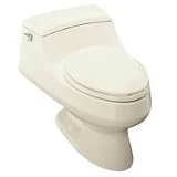 Kohler K-3466 Sunlight San Raphael - Elongated One - Piece Toilet with Concealed Trapway with Seat with Supply - K-3466