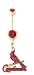 MLB St Louis Cardinals officially licensed belly ring