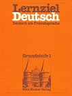 Produkt-Bild: Lernziel Deutsch: Deutsch als Fremdsprache, Grundstufe 1