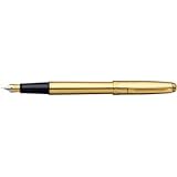 Sheaffer Prelude Fluted Gold Broad Point Fountain Pen - SH-368-0B