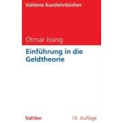 Einführung in die Geldtheorie (WiSo-Kurzlehrbücher) (Broschiert)