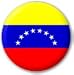 Country Flag 25mm Pin Button Badge - Venezuela