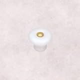 1 Dia White Porcelain Knob
