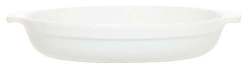Emile Henry 2-Quart Oval Gratin, Nougat