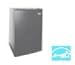 Haier(R) 4.2 Cu. Ft. Refrigerator/Freezer With Locking Door, Black