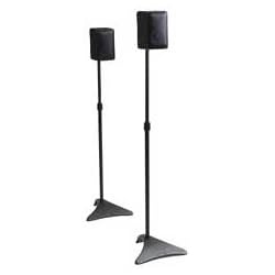 Atlantic Satellite 77305018 2 Speaker Stands (Black)