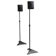 Atlantic Satellite 77305018 2 Speaker Stands (Black)
