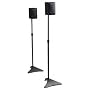 Atlantic Satellite 77305018 2 Speaker Stands (Black)