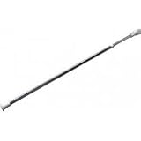 Extendable Tension Mounted Chrome Closet Rod (Chrome) (37-63" L)