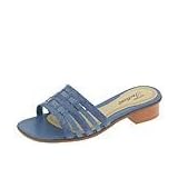 Trotters Annette | Ladies Shoes Denim Leather by Trotters