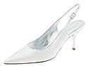 Casadei 2318-70 | Women's Sling Back Shoes White Satin