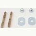 1/4X2-1/2 CLOSET BOLT/WASHER