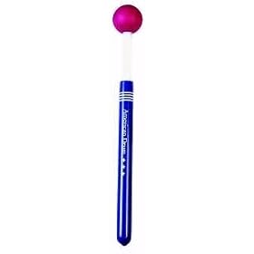 American Drum Pair of Short Medium Rubber Mallets (Red) by 