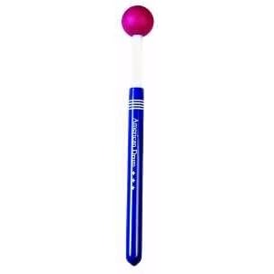 American Drum Pair of Short Medium Rubber Mallets (Red) by 