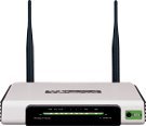 Wireless N Router, Atheros, 2T2R, 2.4GHz, 802.11n Draft 2.0, 802.11g/b, Built-in 4-port Switch, with 2 fixed antennas