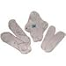 Reusable Menstrual Pads - Daytime/Off-White, 3 pack