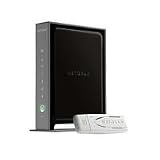 Electronics : NETGEAR Wireless-N Router WNR2000 - Wireless router + 4-port switch - EN, Fast EN, 802.11b, 802.11g, 802.11n (draft 2.0)   - with NETGEAR WN111 RangeMax Next Wireless-N USB Adapter