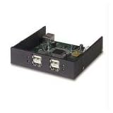 4PORT USB 2.0 Hub Drive Bay Dark Gray