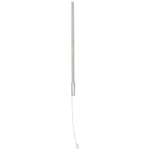 American Educational Nichrome Inoculating Loop Needle with Metal Handle, 7cm Length, 24 Gauge (Bundle of 5)
