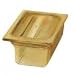 Carlisle 1052103 Black 6-3/4-Inch TopNotch One-Ninth Size Pan (Case of 6)