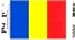 Vinyl Decal- Romania Flag Sticker