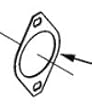 Cummins Engine Exhaust Manifold Gasket 4907447