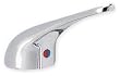 Industrial Grade 1WXT7 Metal Handle Kit, 1 Handle, Chrome
