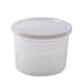 All 4 You 8 Oz All 4 You Deli Food Containers w/Lids and (1 LADLE - 8