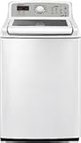 Samsung WA5451ANW 27 Top-Load Washer 4.7 cu. ft. Capacity, 1,100 RPM Stainless Steel Diamond Drum