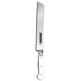 Forschner Victorinox 8 in Bread Knife, Full Tang, White POM Handle, Solingen Model 44666 by Victorinox