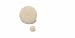 FELT WHEEL BUFFS KNIFE EDGE 1" DIAMETER ROCK HARD