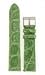 Watchband Genuine Crocodile 16mm Apple Green