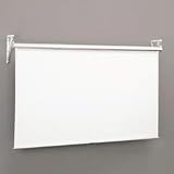 Bretford Series 200 2077M - Projection screen - black, matte white