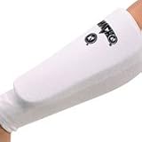 Macho Martial Arts White Cloth Shin Guards